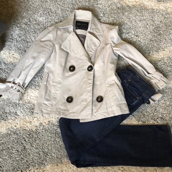 Zara Button Up Coat - Picture 1 of 4